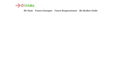 Desktop Screenshot of intake.ch